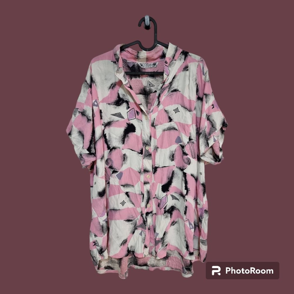 VINTAGE 90's button up blouse